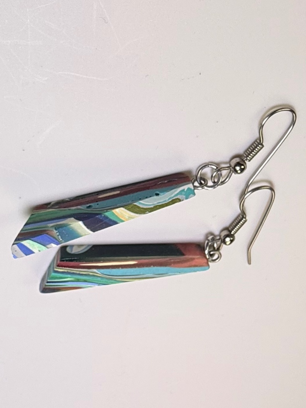 Handmade Dangle Earrings - Picture 5 of 6
